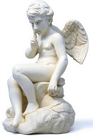 Mischievous Cupid Statue - 7-inch