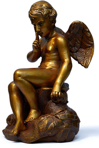 Mischievous Cupid Statue - 7-inch