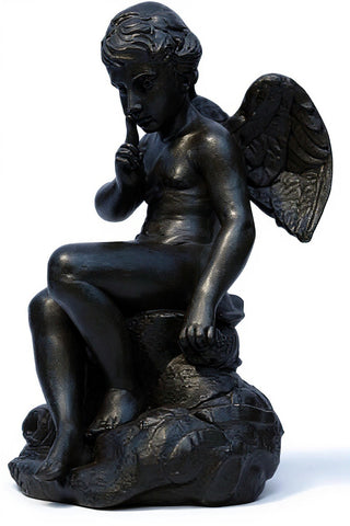 Mischievous Cupid Statue - 7-inch