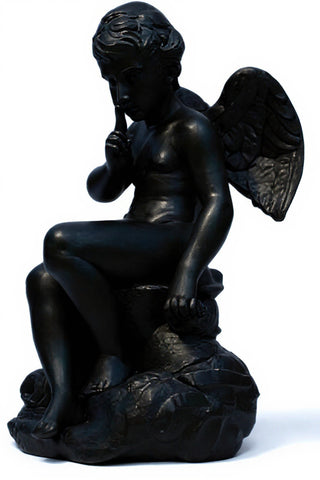 Mischievous Cupid Statue - 7-inch