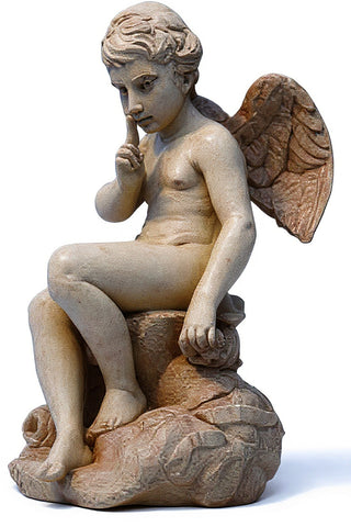 Mischievous Cupid Statue - 7-inch