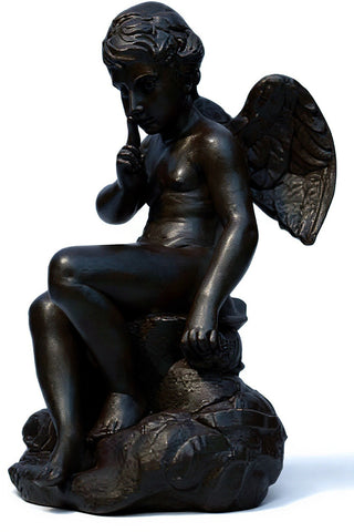 Mischievous Cupid Statue - 7-inch