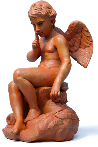 Mischievous Cupid Statue - 7-inch