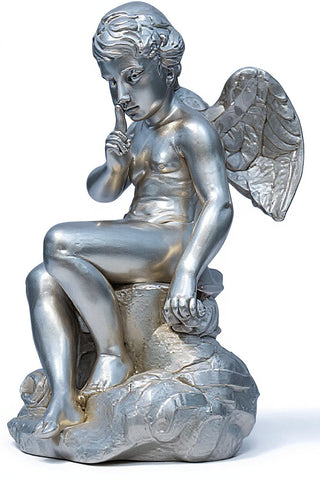 Mischievous Cupid Statue - 7-inch