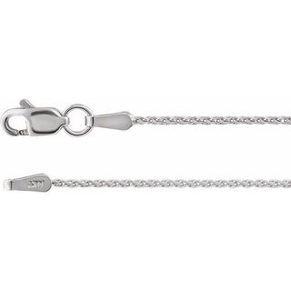 1.05 mm Diamond-Cut Wheat Chain 