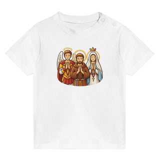 Angel, Monk and Virgin Mary Baby T-Shirt - view 4