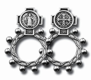 St Benedict Rosary Ring 25-Pack