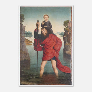 St. Christopher and the Christ Child Framed Print - view 18
