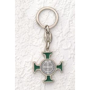 6-Pack - 1-1/2-inch St. Benedict King Ring Red Enamel