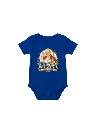 St. John Paul II 'Be Not Afraid' Baby Onesie - view 5