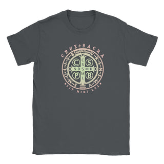 St. Benedict Medal Gradient T-Shirt - view 6