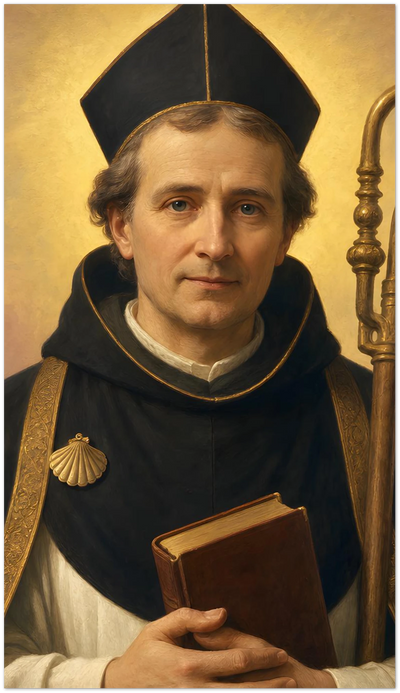 St. Adelelmus Holy Cards