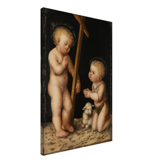 Christ Child and Infant St. John Canvas Print - view 2