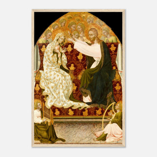 Renaissance Coronation of the Virgin Framed Print - view 9