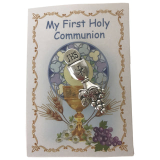 Bulk Silver Tone Lapel Pin for Boy's Communion