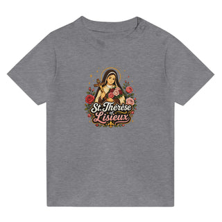 St. Thérèse of Lisieux Roses Baby T-Shirt - view 5