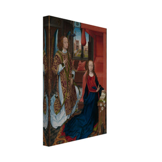 Early Netherlandish Annunciation Canvas Print - view 4