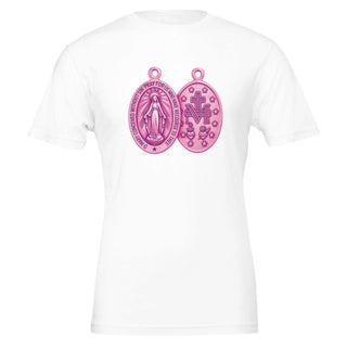 Pink Miraculous Medal T-Shirt - view 7