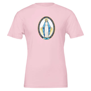 Miraculous Medal Blue and White T-Shirt - view 6