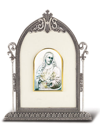 13/16-inch14K Gold Round Saint Joseph Medal