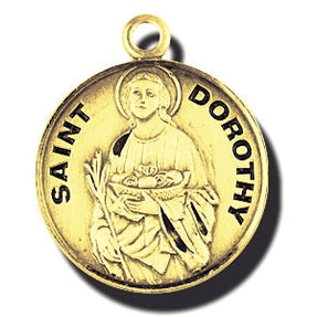 1 3/8-inch Sterling Saint Christopher Key Chain