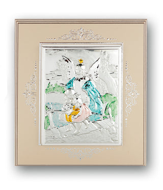 Sterling Silver Baby Miraculous Medal Pin