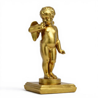 De Ezio Angel Statue - 30-inch — Antique Gold finish