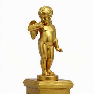 De Ezio Angel Statue - 30-inch — Deep Gold finish