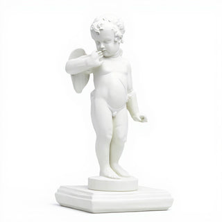 De Ezio Angel Statue - 30-inch — Flat White finish