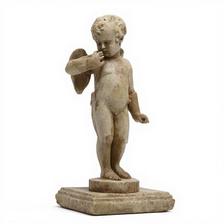 De Ezio Angel Statue - 30-inch — Gothic Stone finish