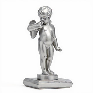 De Ezio Angel Statue - 30-inch — Silver finish
