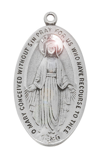 Pewter Miraculous Pendant