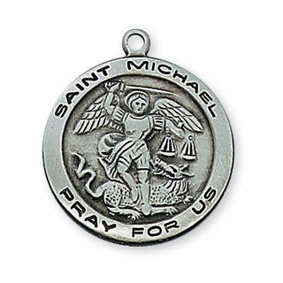 Pewter Saint Michael Pendant