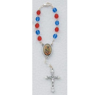 St Michael Auto Rosary/Card