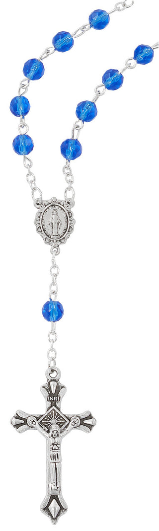 Zircon December Auto Rosary
