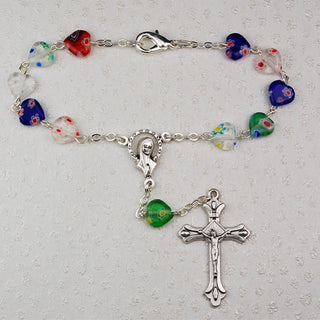 Murano Glass Auto Rosary