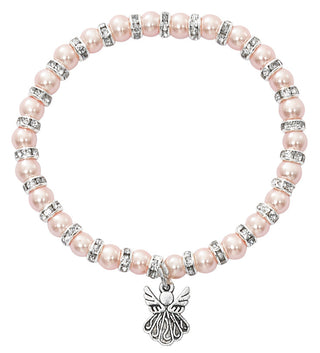 Pink Pearl Baby Stretch Bracelet