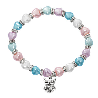 Mult Pearl Heart Baby Bra
