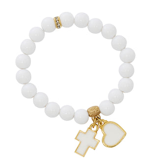 Baby Mult Wood Stretch Bracelete