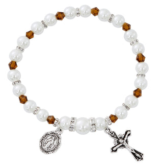Perido Stretch Rosary Bracelet