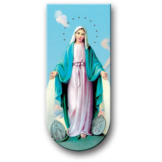 O.L. Miraculous Medal Magnetic Bookmark 10-Pack