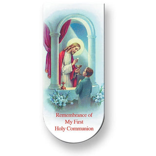 Communion Prayer-Boy Magnetic Bo0Kmark 10-Pack