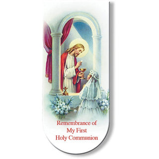 Communion Girl Magnetic Bookmark 10-Pack