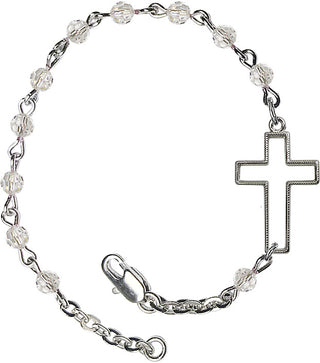 4mm Bracelet with Crystal Swarovski beads