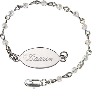 4mm Bracelet with Crystal Swarovski beads