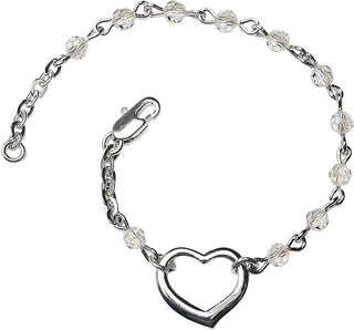 4mm Bracelet with Crystal Swarovski beads
