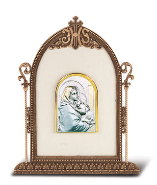 Alexandrite Round Faceted Austrian Crystal and Sterling Bracelet