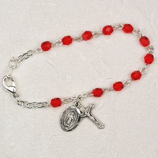 5 1/2" Ruby Baby Bracelet - SALE