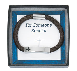 Boy'S Cross Id Magnetic Leathe