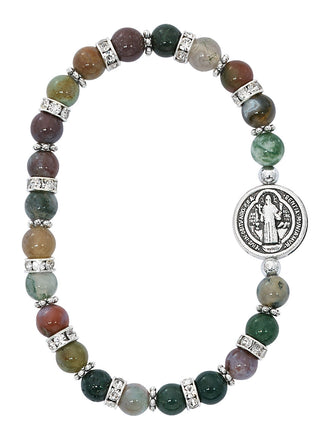 India Agate Benedict Bracelet